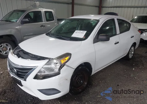 2015 Nissan Versa 1.6 S+ from USA, damaged, VIN 3N1CN7APXFL901071
